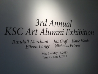 Carroll House Gallery, Keene State College Alumni Exhibition 2013